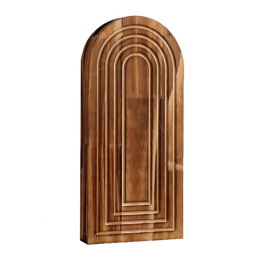 Mid-century Modern Wall Decor Wooden Wall Vase Planter Boho Hanging Decor Farmhouse Rustic Wall Art for Entryway Hallway