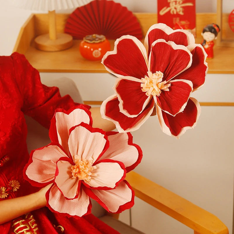 2026 Chinese New Year Decoraitons Chinese Wedding Flower Decoraitons Wedding Room Decoraitons Valentine's Day Gift Decor