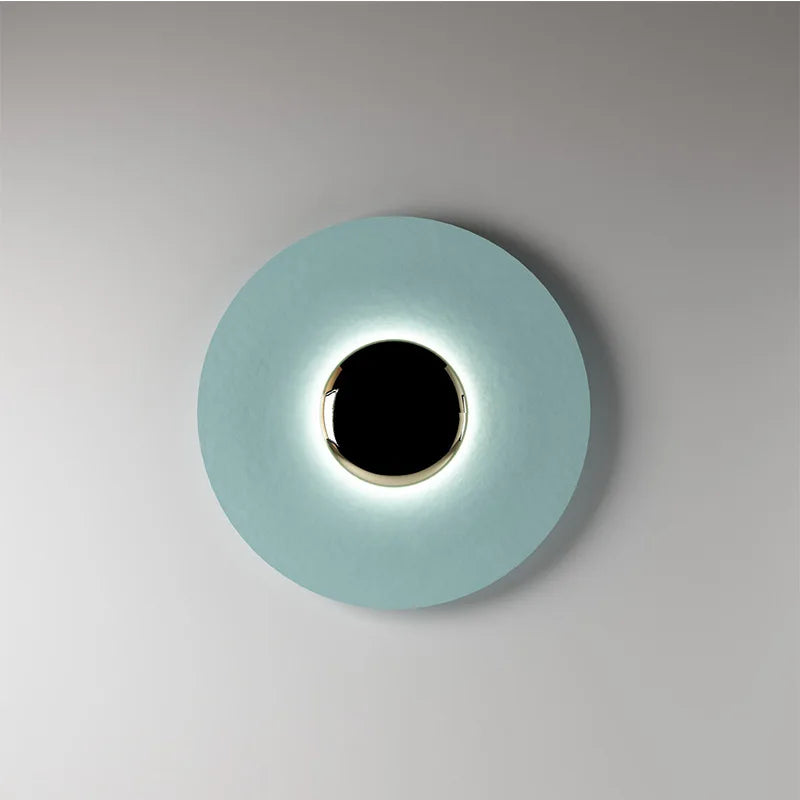 Modern Art Wall Light Luxury Designer Sconce Porch Bedroom Bedside Decor Round Kitchen Background Living Room UFO Creative Lamp