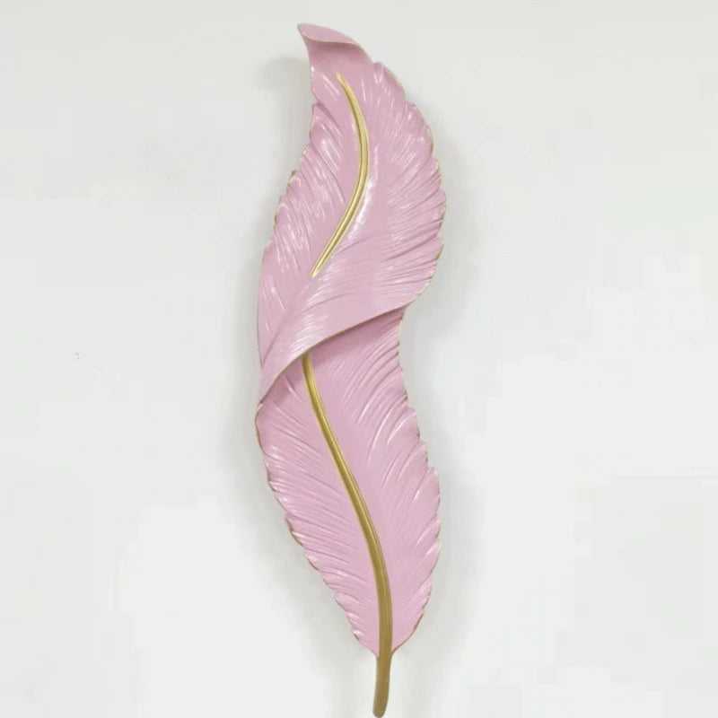 Modern Living Room Corridor Lighting Wall Lamp Nordic Home Decor Bedroom Bedside Lamps Light Luxury Creative LED Feather Lamp