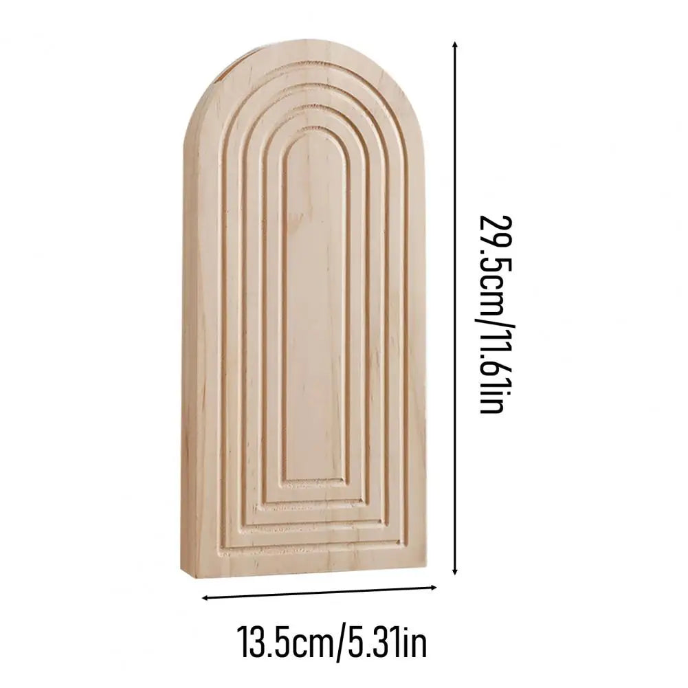 Mid-century Modern Wall Decor Wooden Wall Vase Planter Boho Hanging Decor Farmhouse Rustic Wall Art for Entryway Hallway