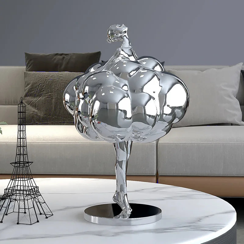 Creative people living room decor Porch TV cabinet Office desktop home accessories Birthday gifts